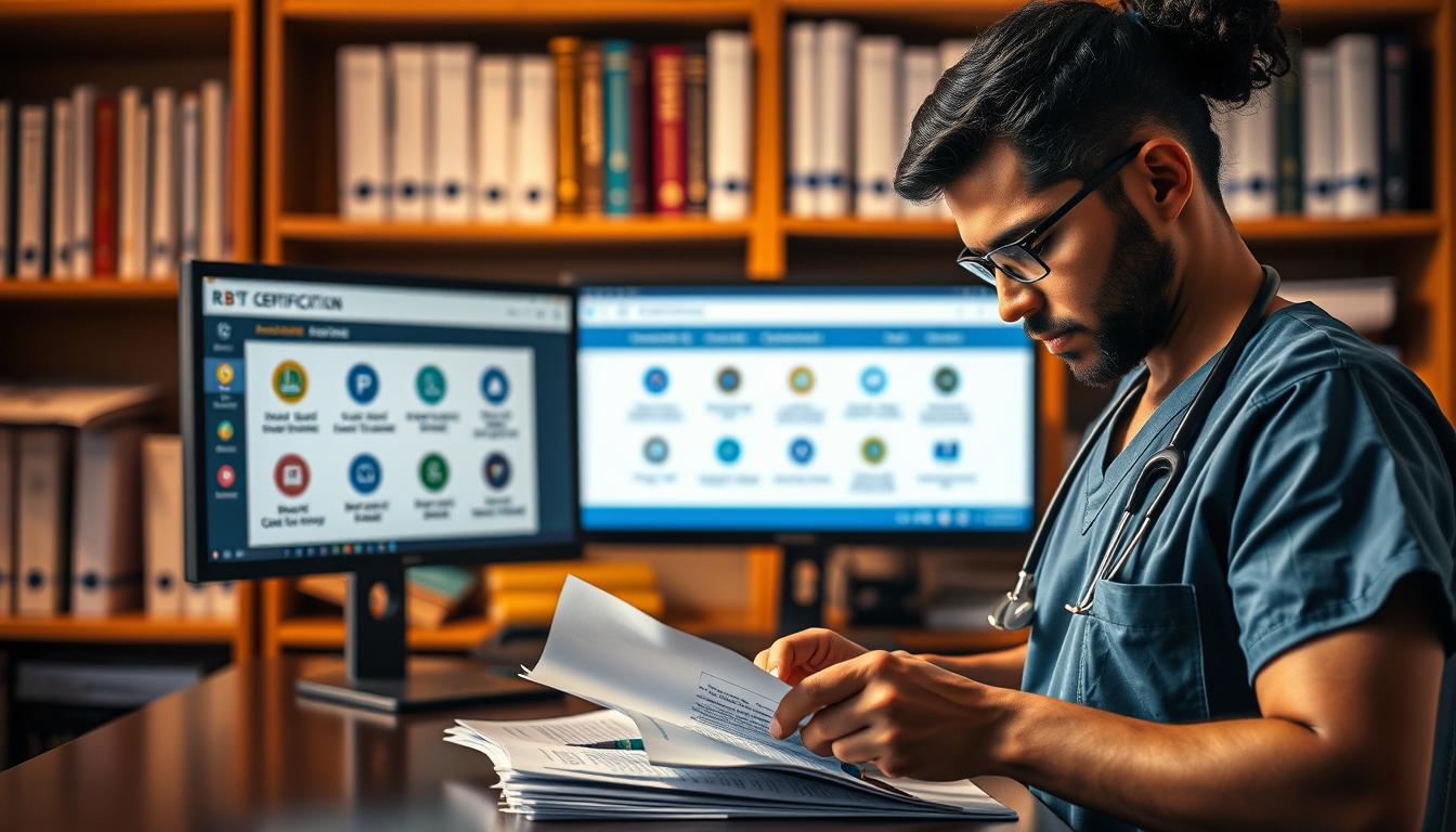 how to get a rbt certification