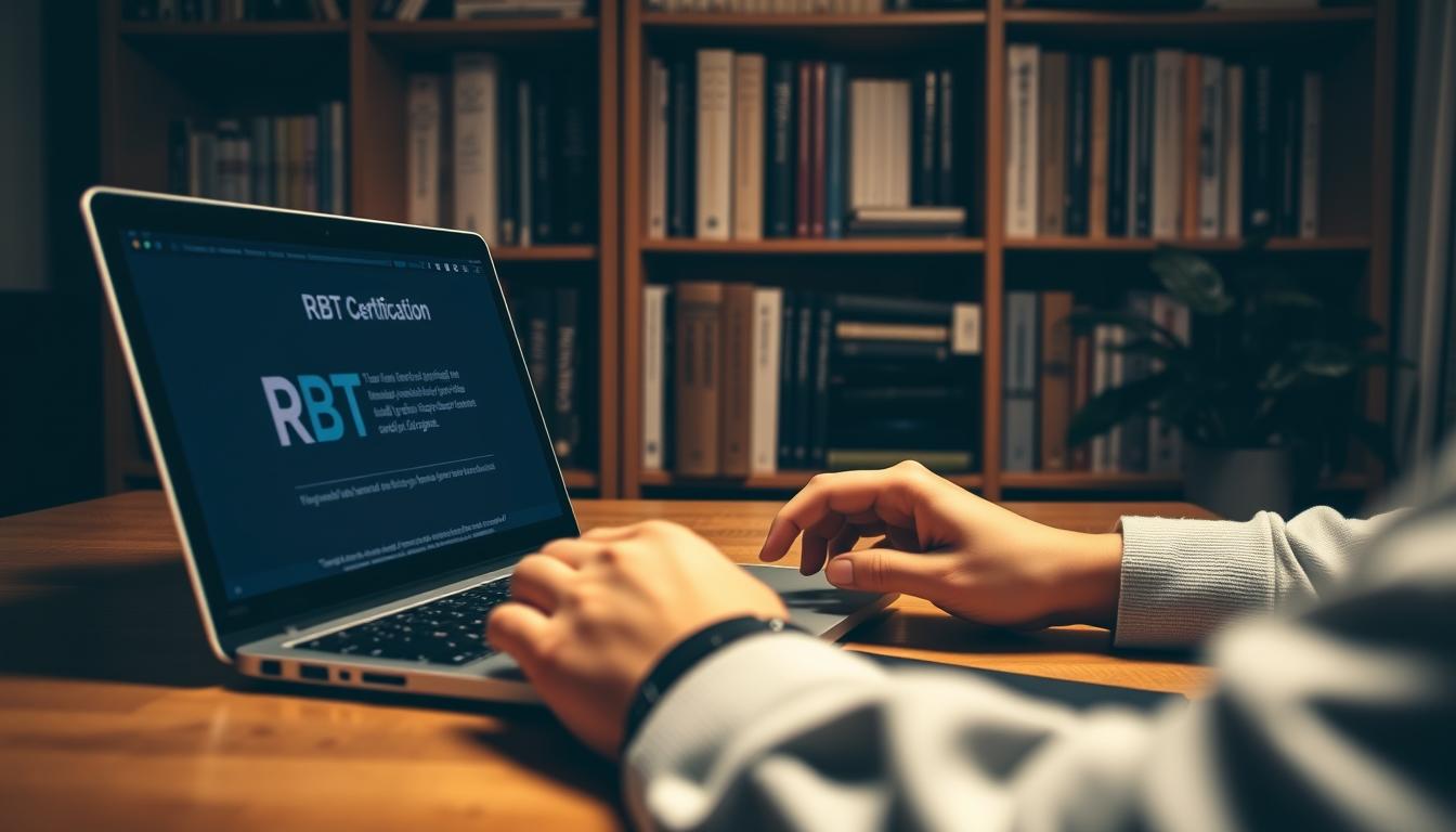 how to get rbt certified online